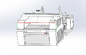 Tagliatrice d'alimentazione automatica del laser da 80 watt 130W 150W per i materiali del panno del tessuto del tessuto del rotolo